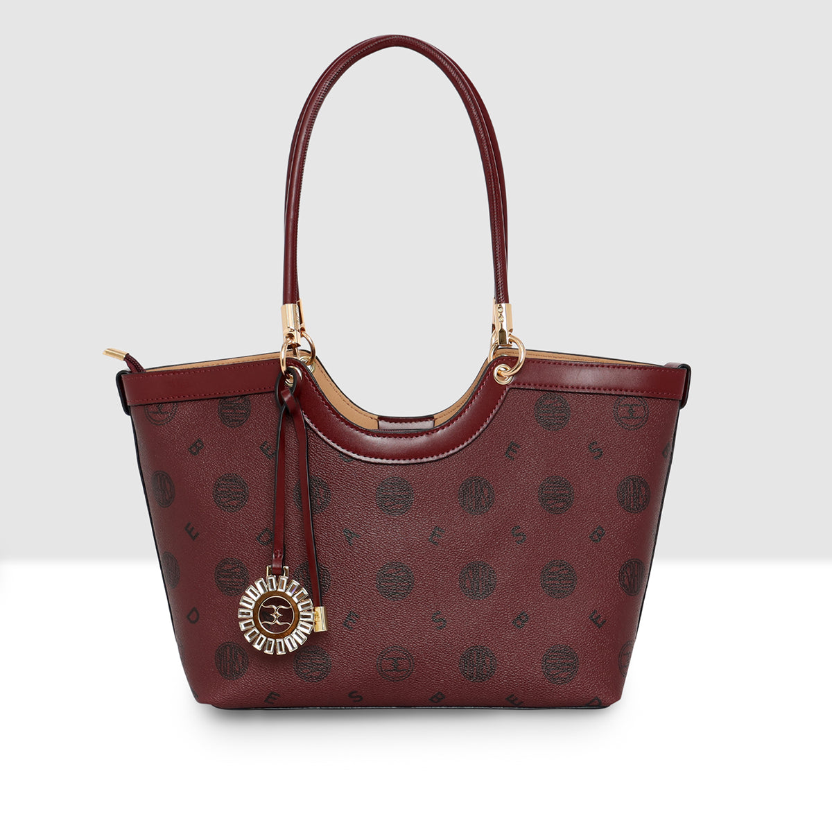 Monogram Curve Shoulder Bag