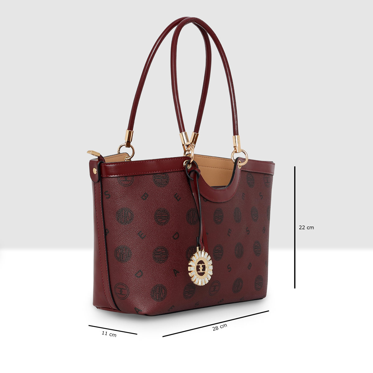 Monogram Curve Shoulder Bag