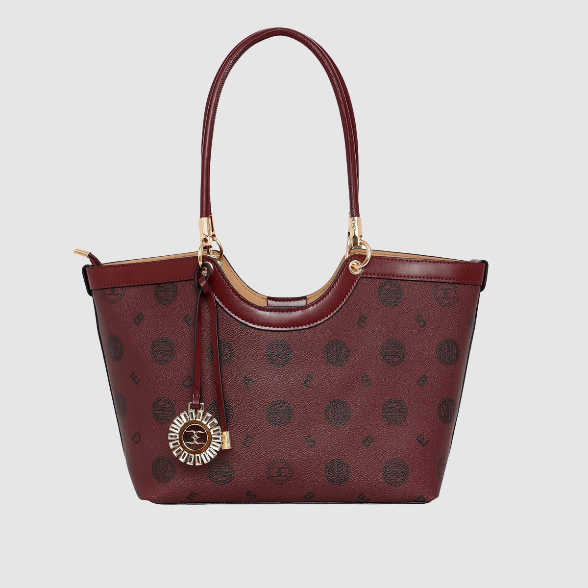 Monogram Curve Shoulder Bag
