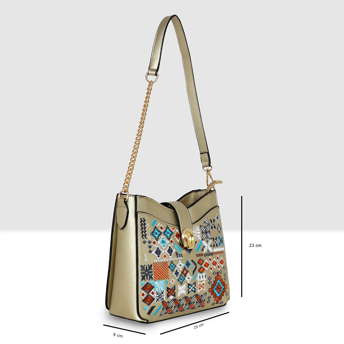 Boho Embroidered Handbag Secondary image