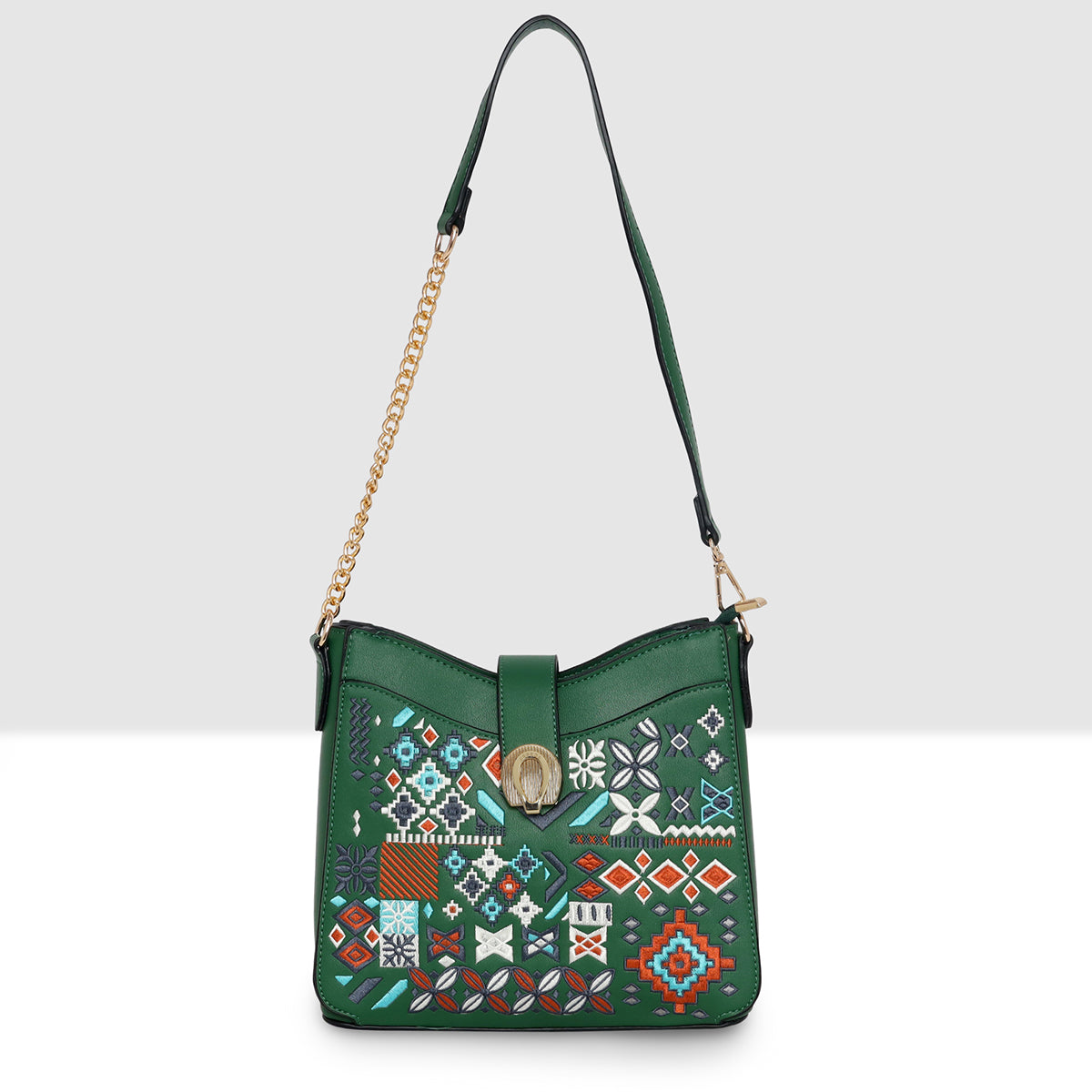 Boho Embroidered Handbag