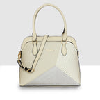 Geo Texture Structured Handbag