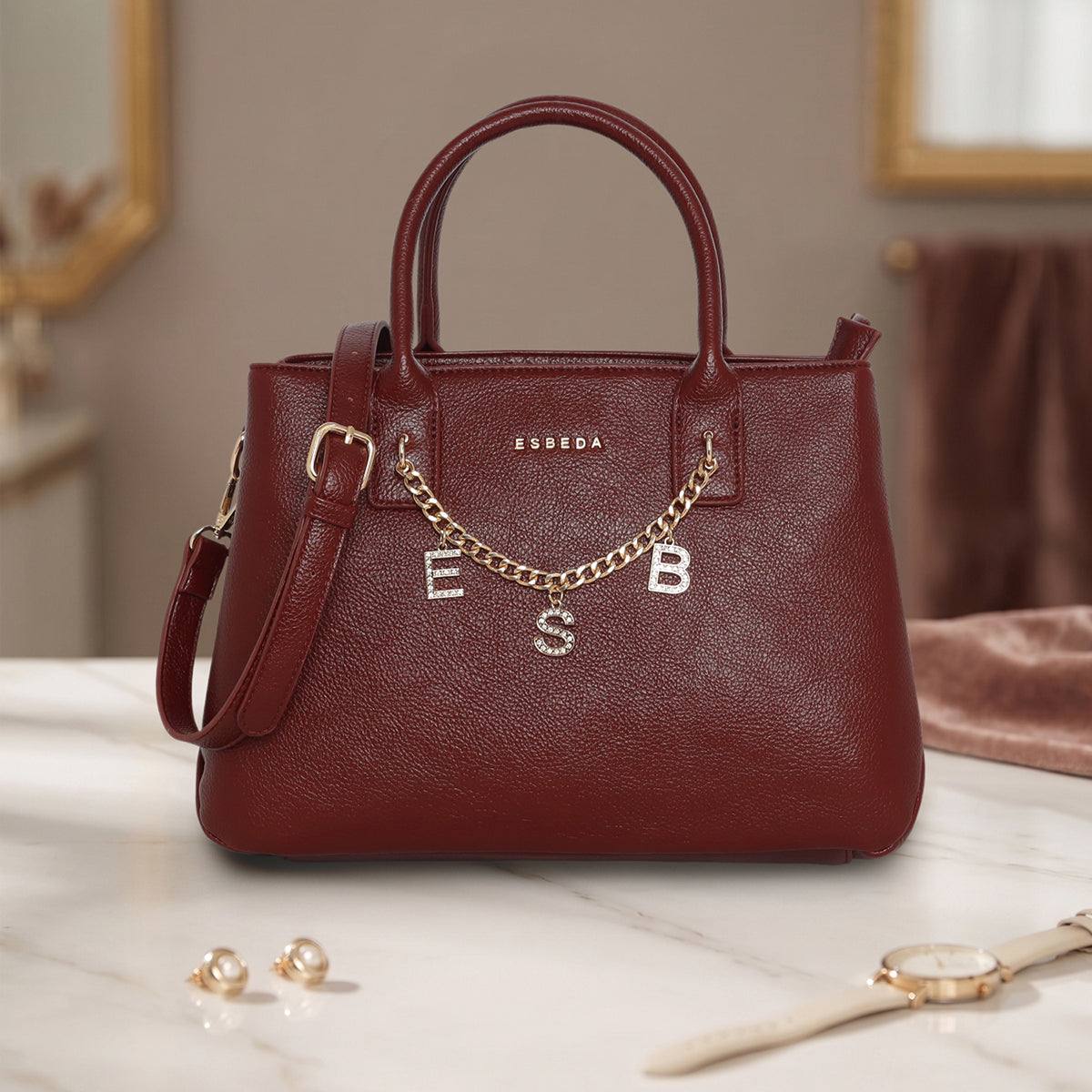 Charm Letter Chain  Handbag