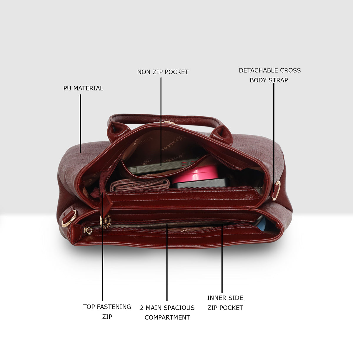 Charm Letter Chain  Handbag