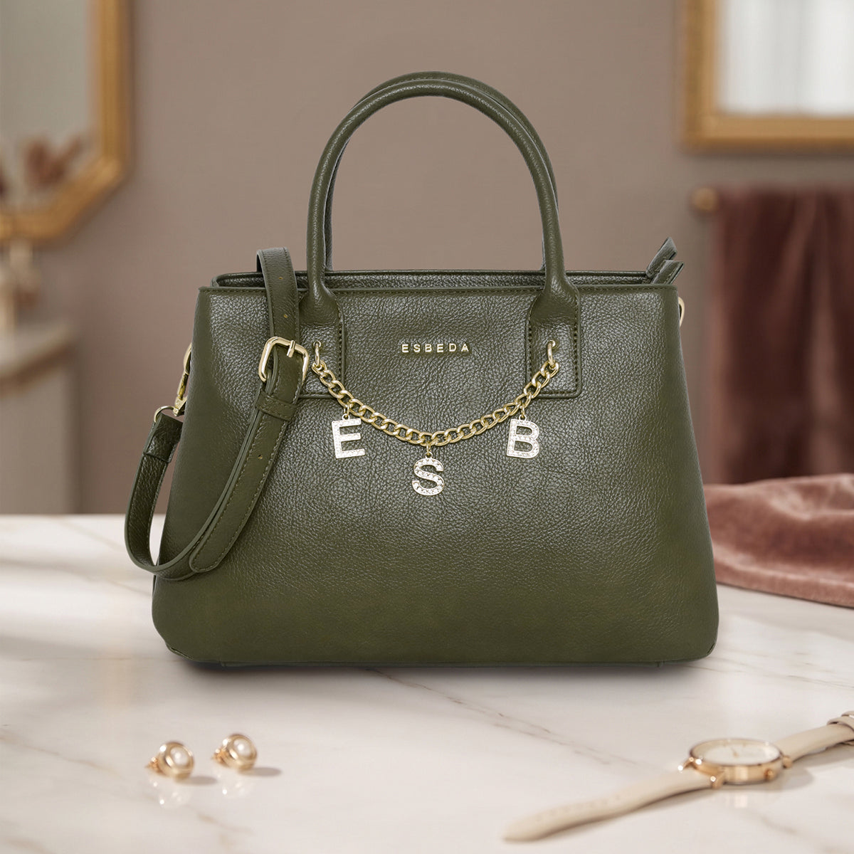 Charm Letter Chain  Handbag