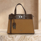 Highland Twill Belted Handbag