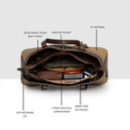 Highland Twill Belted Handbag