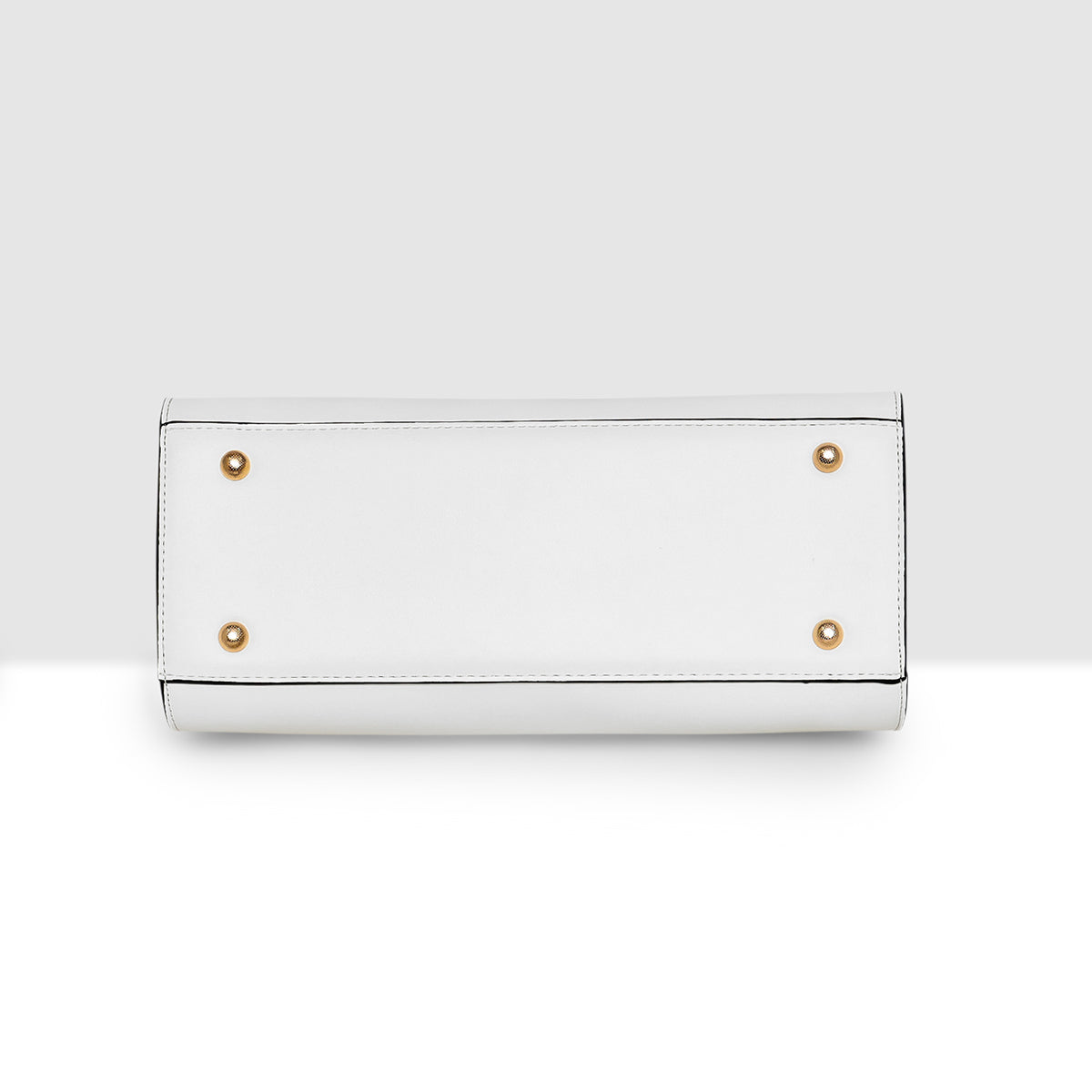 Logo Embossed Lace Up Handbag
