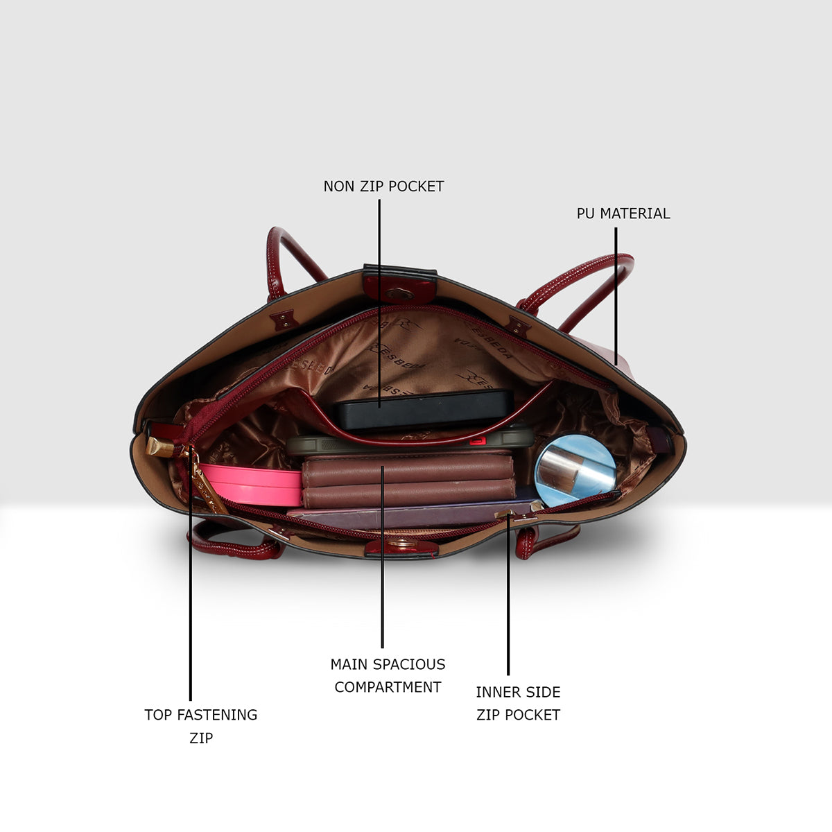 Knot Loop Gloss Handbag