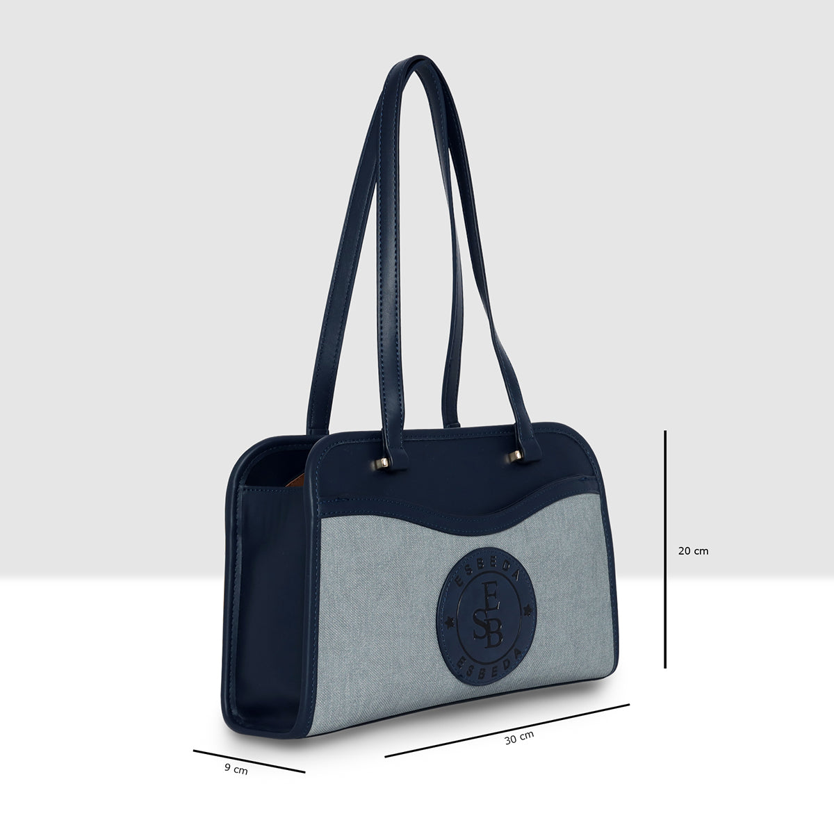 Crestwave Structured Handbag