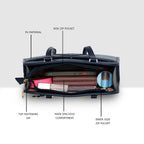 Crestwave Structured Handbag