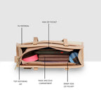 Crestwave Structured Handbag