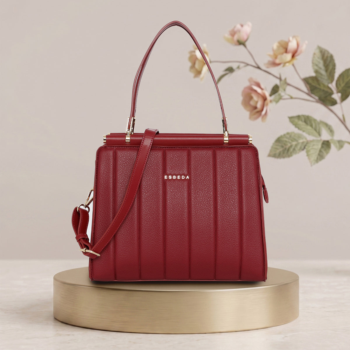 Luxe Panel Elegance Handbag