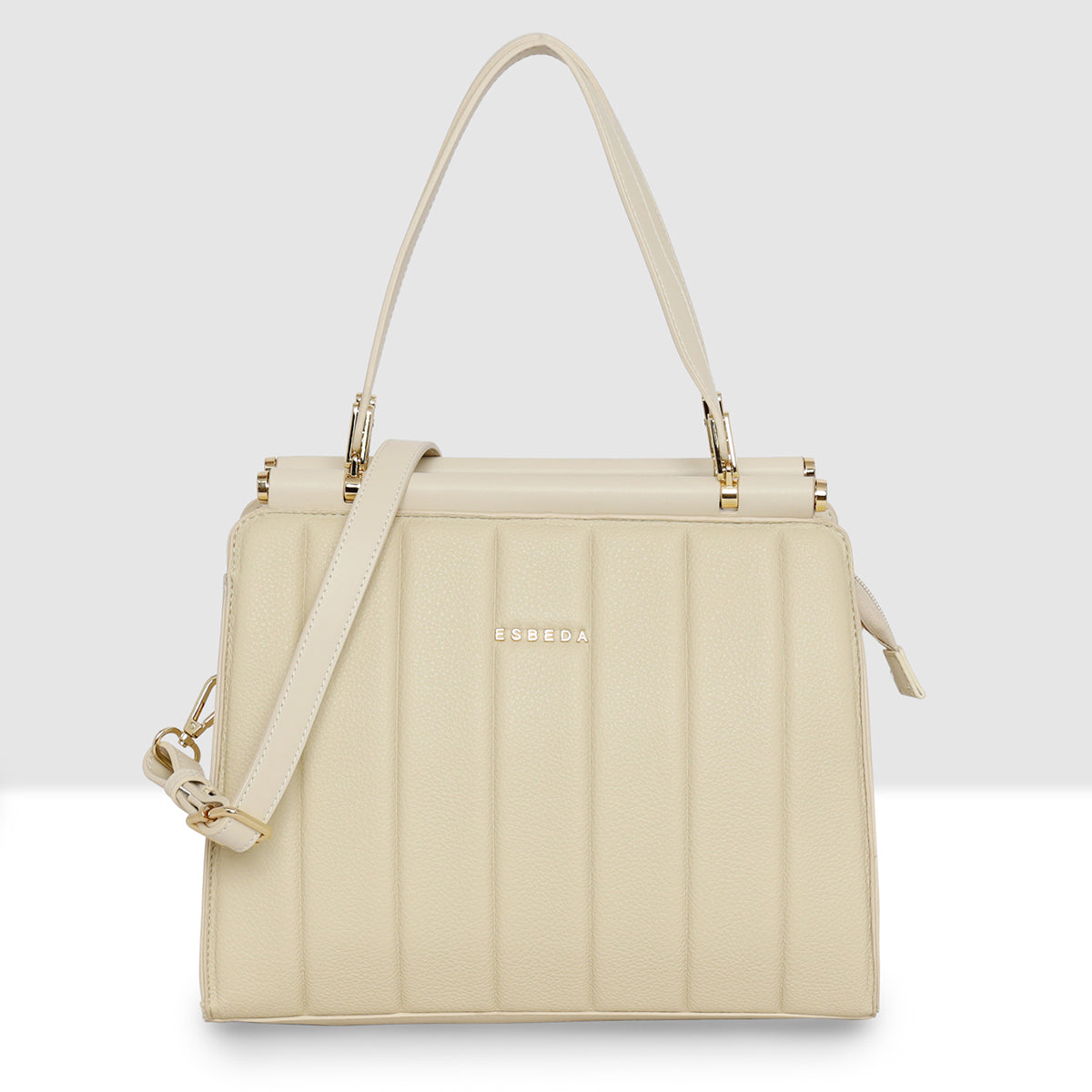 Luxe Panel Elegance Handbag
