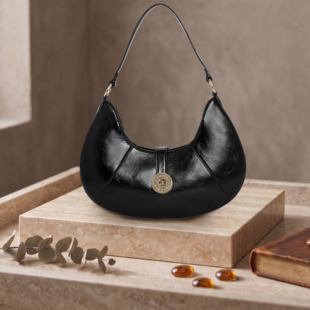 Eclipse Curve Handbag