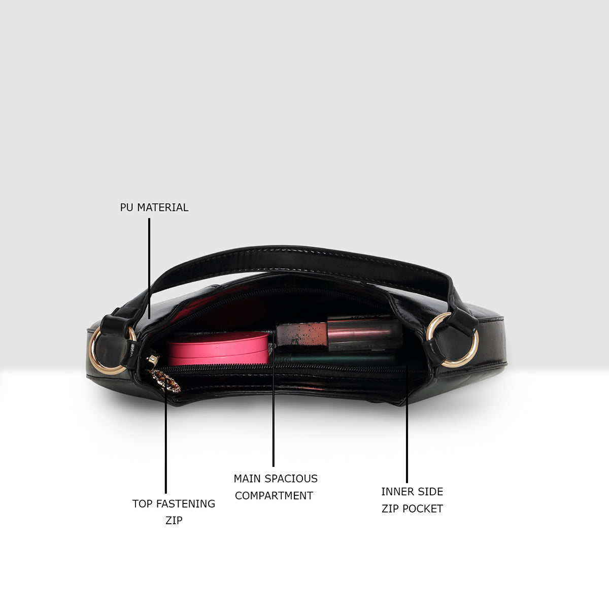 Eclipse Curve Handbag