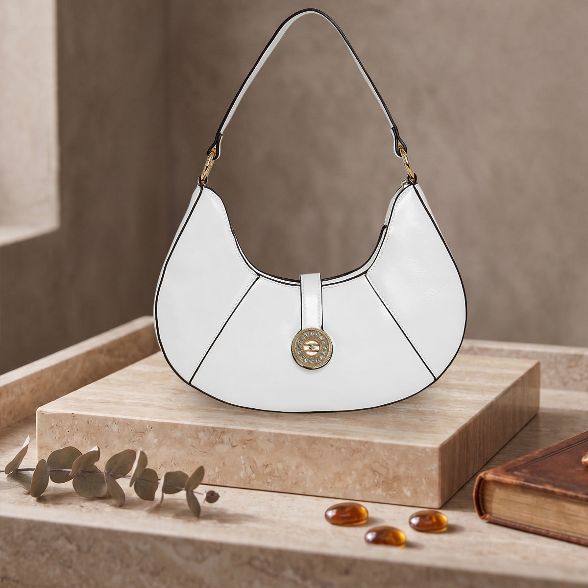 Eclipse Curve Handbag