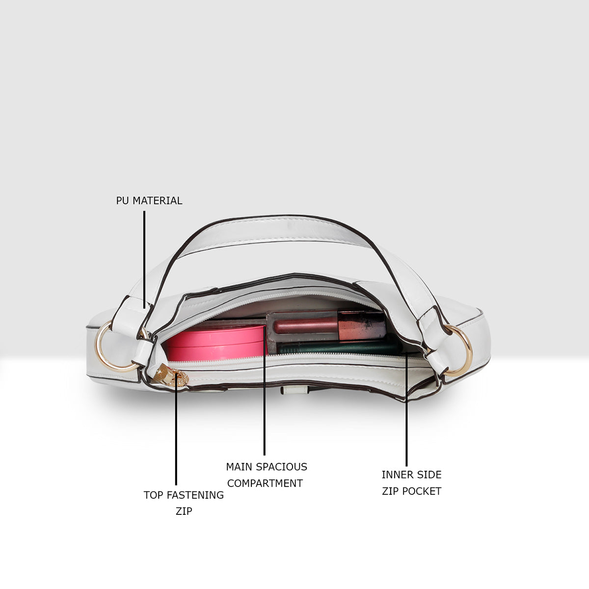 Eclipse Curve Handbag