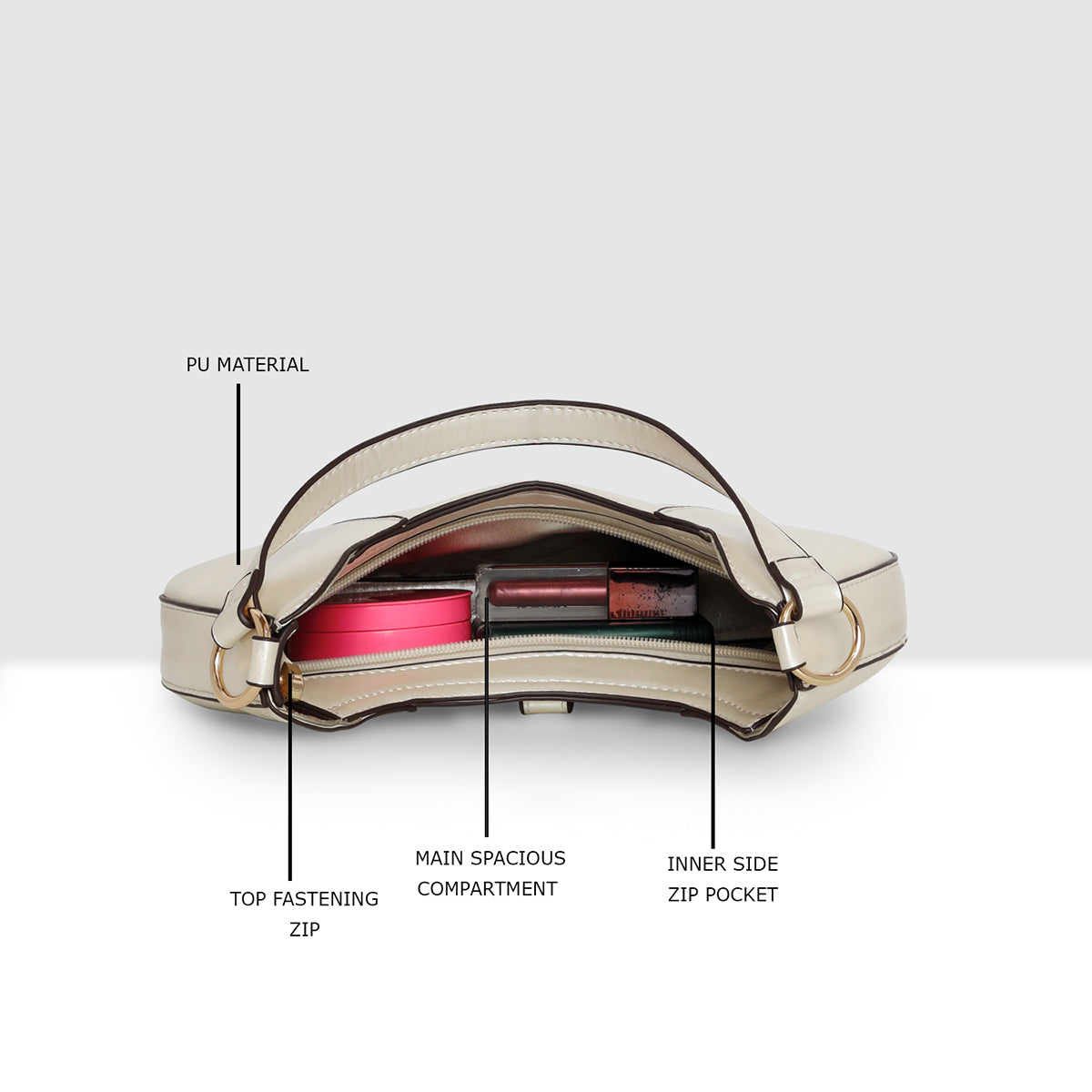 Eclipse Curve Handbag