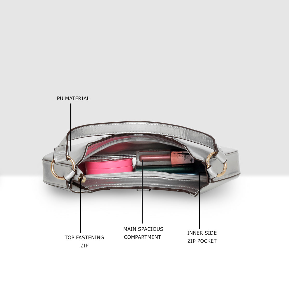 Eclipse Curve Handbag