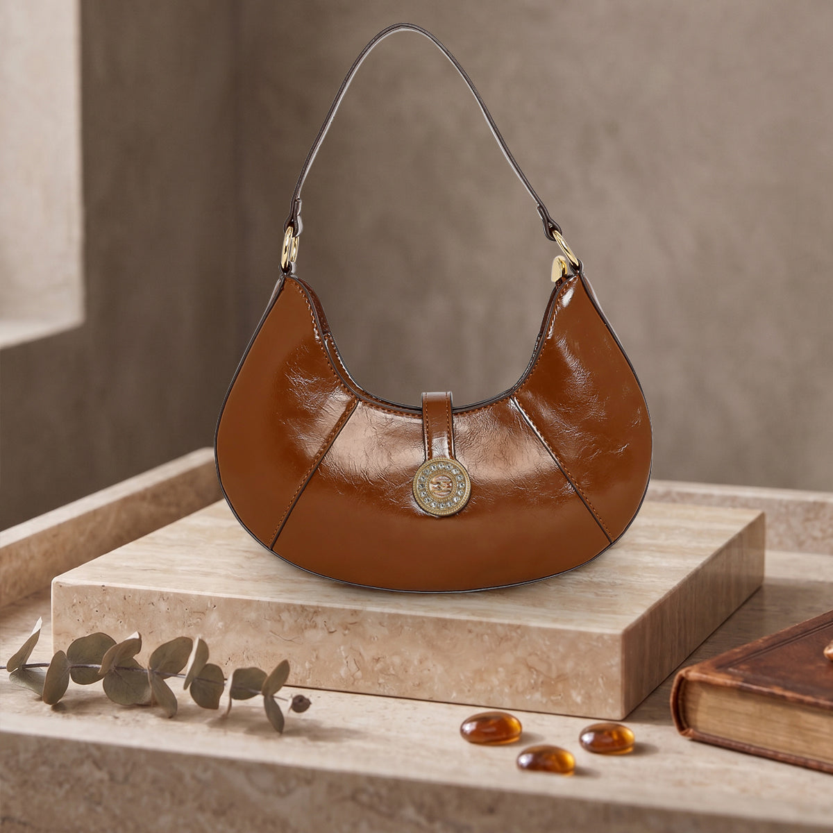 Eclipse Curve Handbag