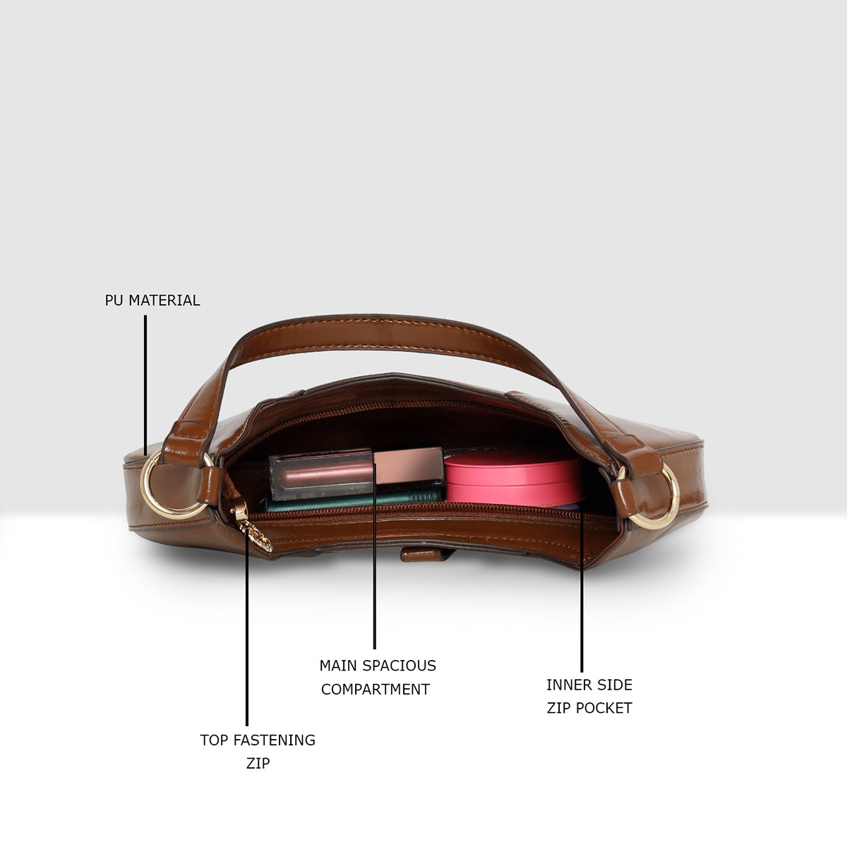 Eclipse Curve Handbag