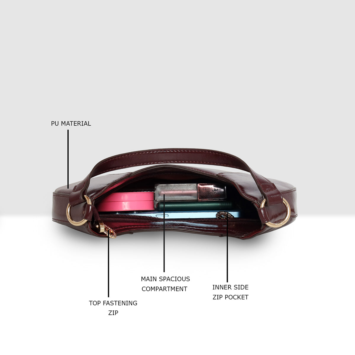 Eclipse Curve Handbag