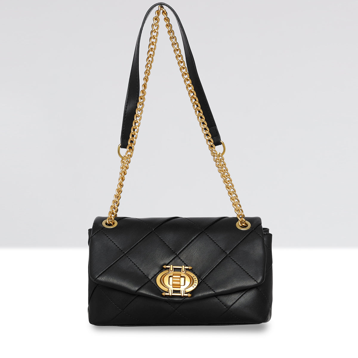 Plush-Quilted-Handbag Secondary image