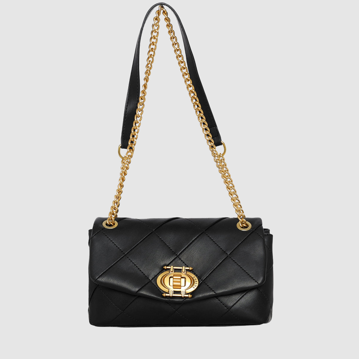 Plush-Quilted-Handbag Main image