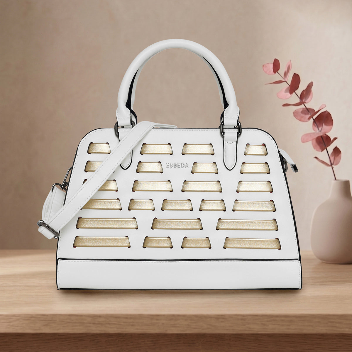 Matrix-Dual-Tone-Luxury-Handbag
