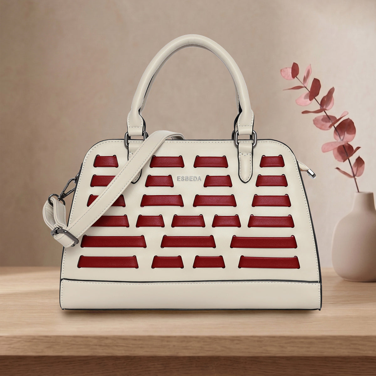 Matrix-Dual-Tone-Luxury-Handbag