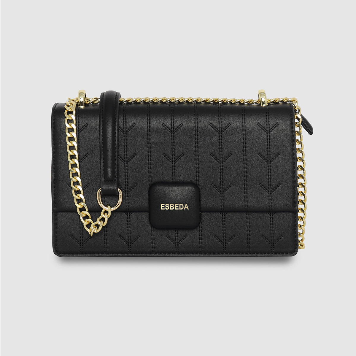 Arrow Quilted Classic Sling Bag