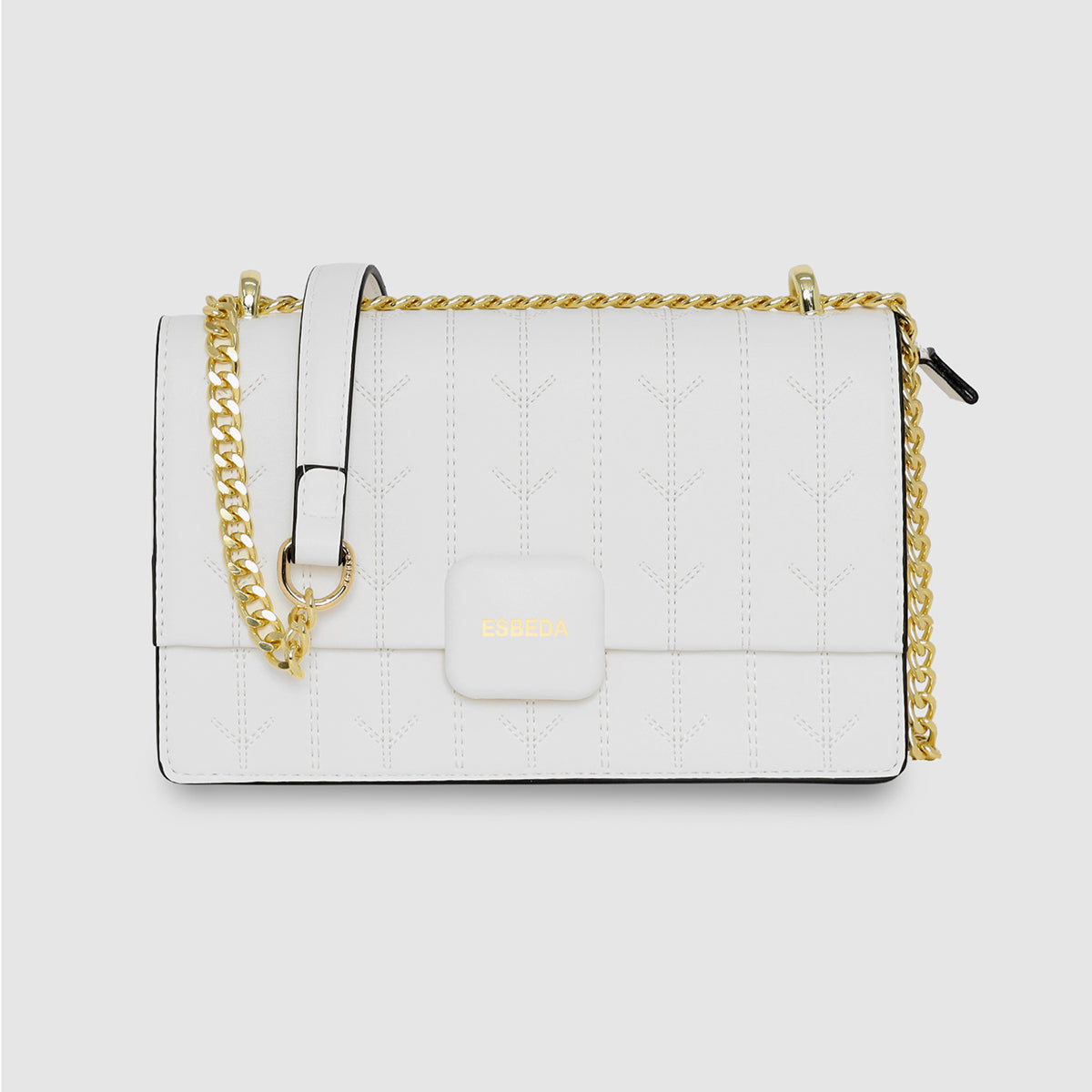 Arrow Quilted Classic Sling Bag