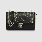 Butterfly & Star Embroidered Slingbag