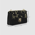 Butterfly & Star Embroidered Slingbag