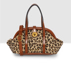Leopard-Print-Dome-Handbag