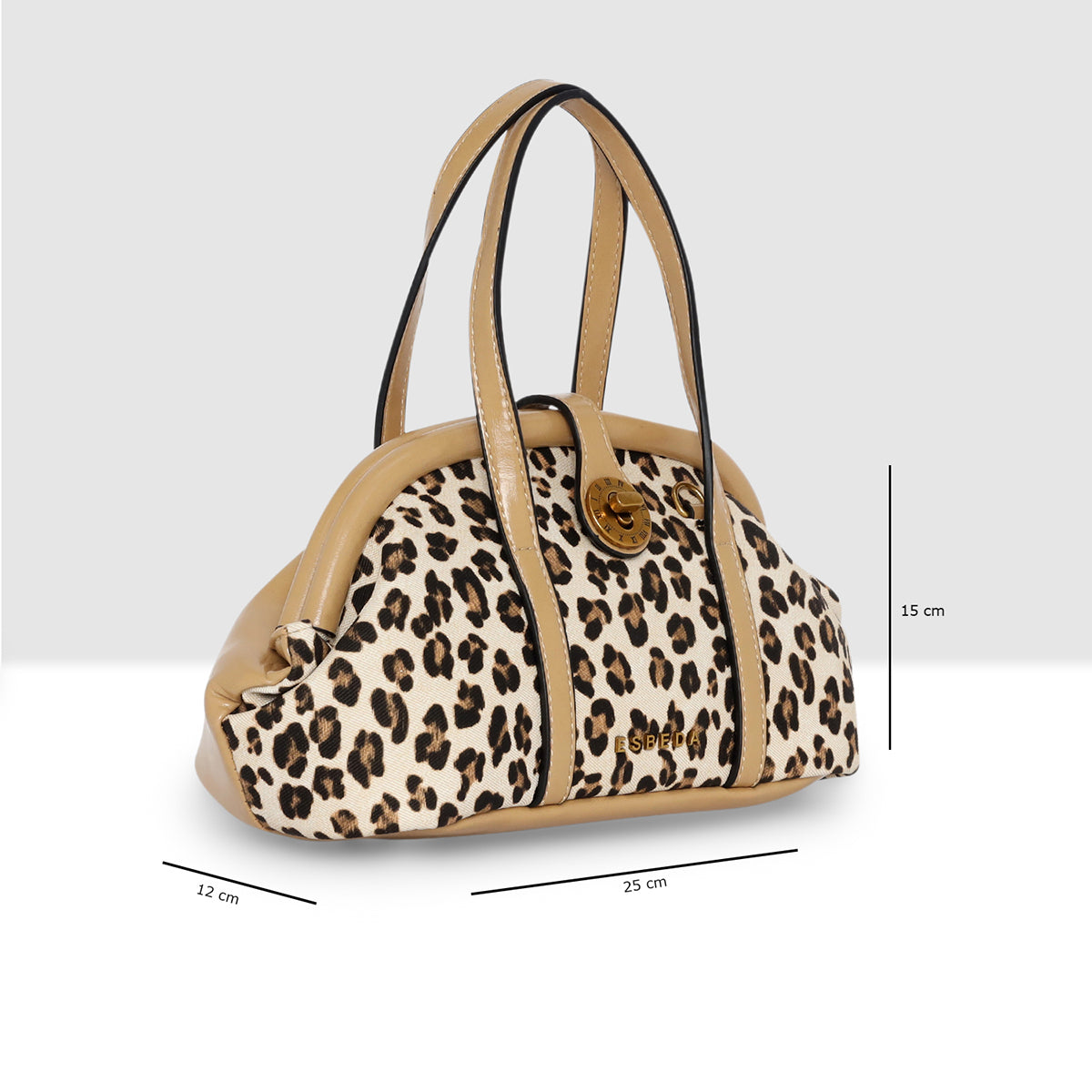 Leopard-Print-Dome-Handbag