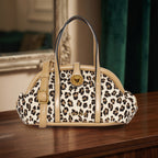Leopard-Print-Dome-Handbag