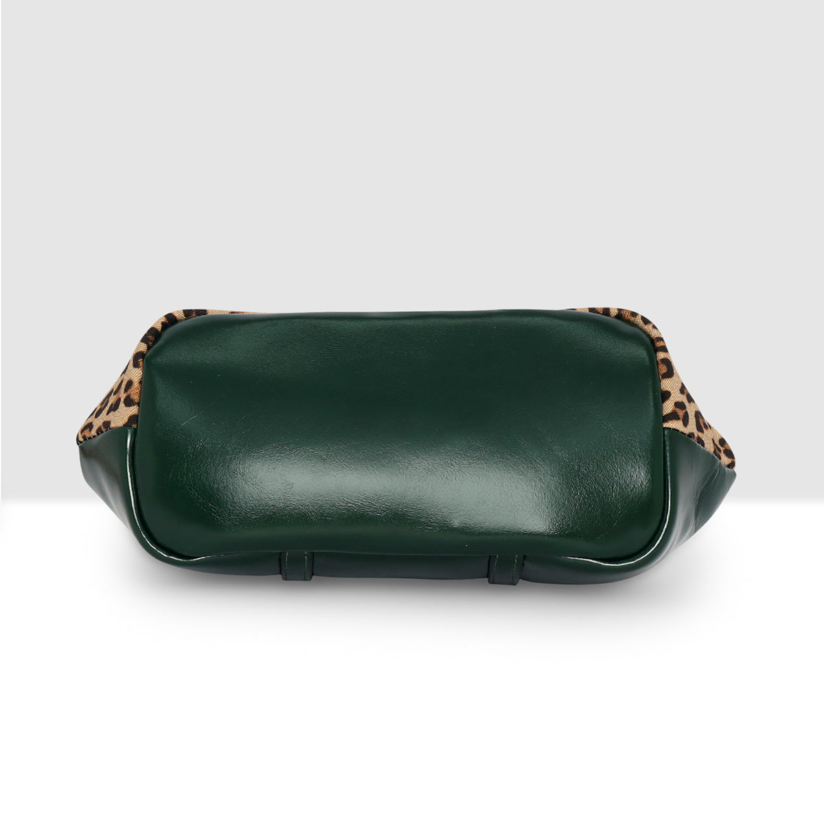 Leopard-Print-Dome-Handbag