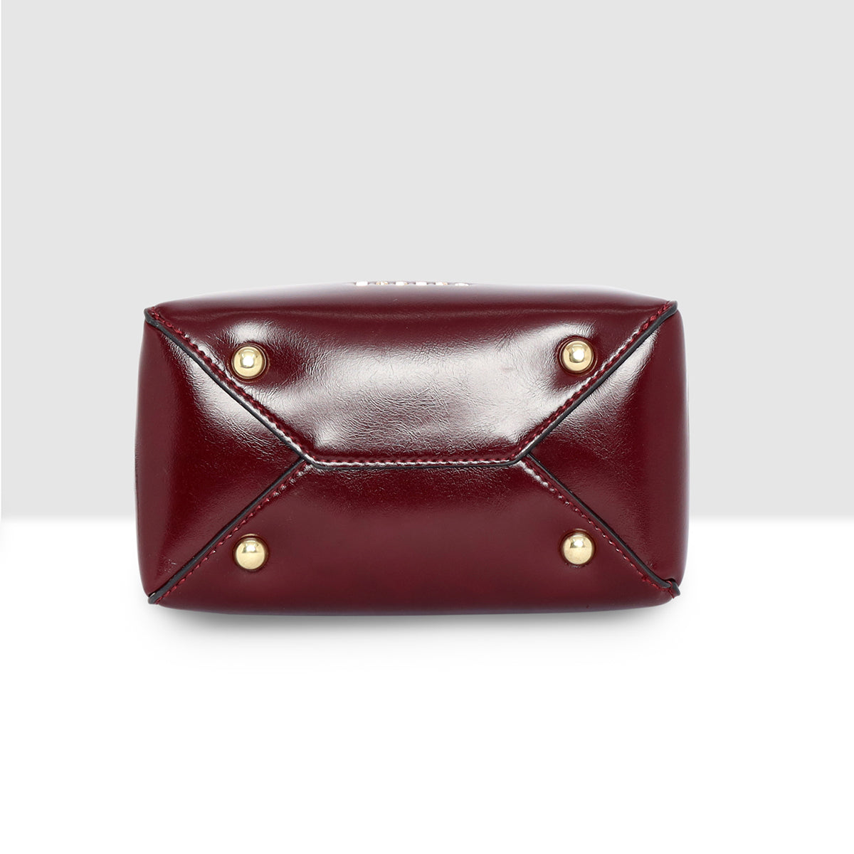 Glossy-Structured-Mini-Tote