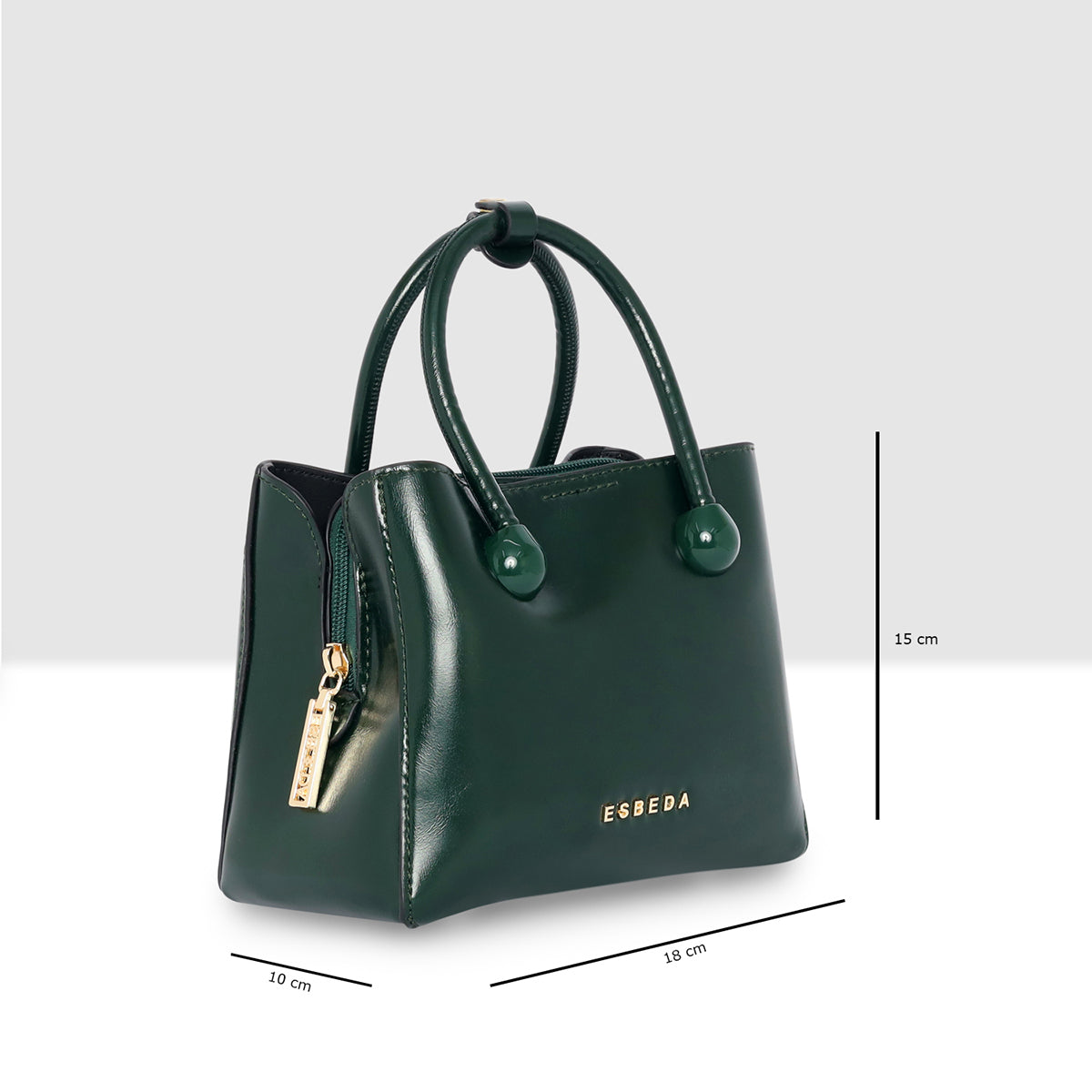 Glossy-Structured-Mini-Tote