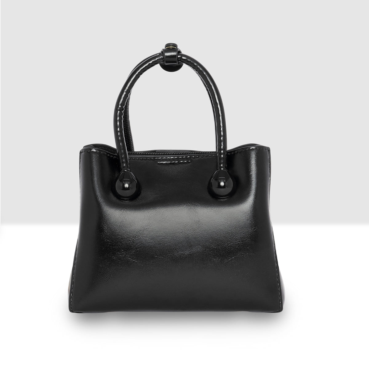 Glossy-Structured-Mini-Tote