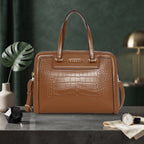 Luxe Alligator Style Satchel