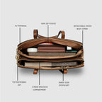 Luxe Alligator Style Satchel