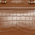Luxe Alligator Style Satchel