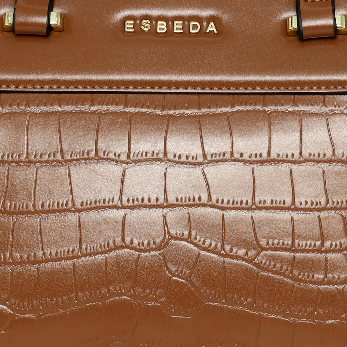 Luxe Alligator Style Satchel