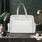 Luxe Alligator Style Satchel