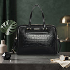 Luxe Alligator Style Satchel