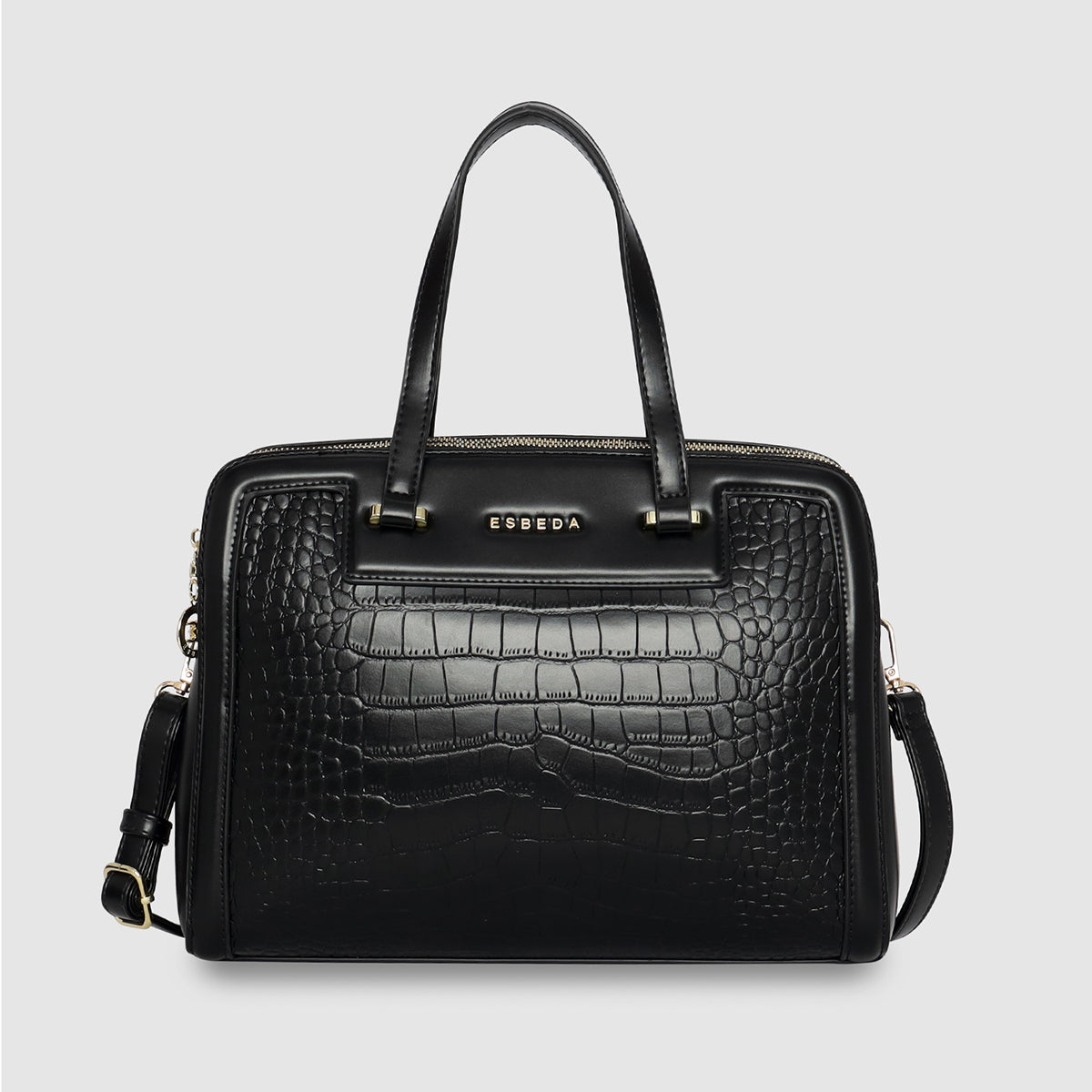 Luxe Alligator Style Satchel