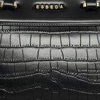 Luxe Alligator Style Satchel